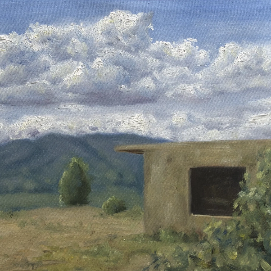 Oilpainting of Colombian landscape
